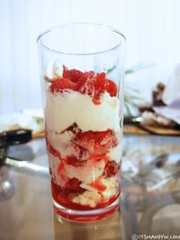 。情人節獻禮。英國傳統甜品Eton Mess