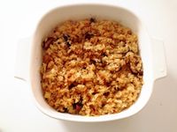 微波爐做美味油飯料理！