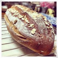 黑糖鮮奶核桃哈斯（添加老麵）