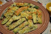 香脆起司烤黃瓜棒