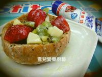 草莓水果盅【草莓就愛鷹牌煉奶】