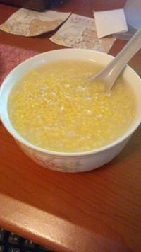 用『大同電鍋』煮小米麥片粥☆