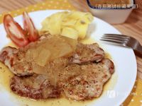香煎豬排佐蘋果醬