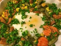 檸檬香料蔬菜烤蛋!