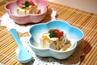 凍豆腐伴芝麻醬