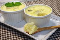 香蕉米布丁~剩飯料理