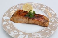 牛油味琳香煎三文魚