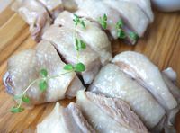 影音示範 用電鍋做蔥油雞