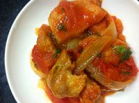 蕃茄洋蔥煎豬排