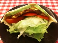 活力蔬果煎蛋口袋餅