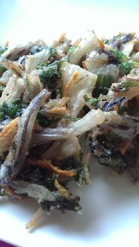 丁香魚什錦天婦羅