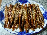照燒柳葉魚