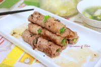 孜然香蔥牛肉卷