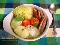 ☠海賊第306話☠ 德國香腸燉蔬菜