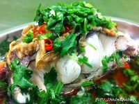 冬菜椒絲蒸鯇魚