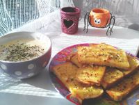 Amber專屬自製大蒜醬&玉米濃湯