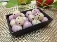 蜂蜜芝麻雙色山藥湯圓（鷹牌煉乳）