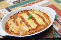 紅醬餛飩千層麵