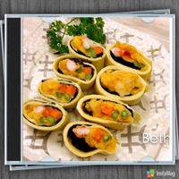 山藥地瓜蝦餡捲