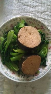 [素食料理]豆包青江菜