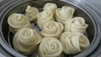 玫瑰花饅頭