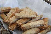 「無蛋無奶油」 白芝麻味噌餅乾