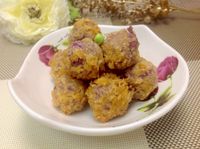 酥炸鰈魚山藥丸