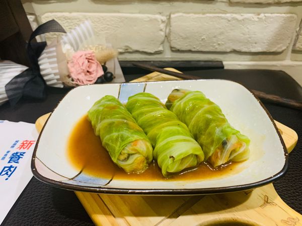 和風新餐肉高麗菜捲