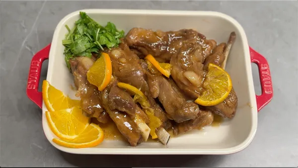 橙汁排骨