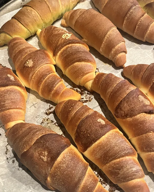 鹽可頌（手揉版）