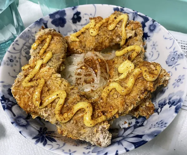 炸雞柳丼飯