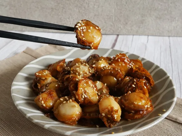 下酒菜首選｜照燒扇貝肉