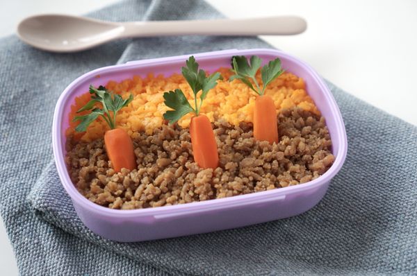 🥕超可愛胡蘿蔔田便當🥕