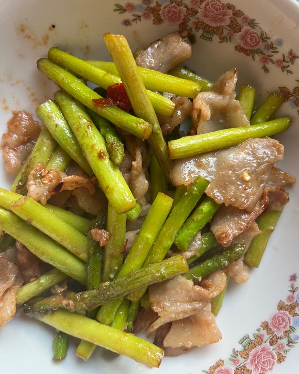 蘆筍炒肉