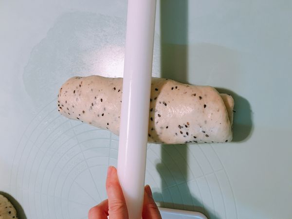 捲好壓成長方型