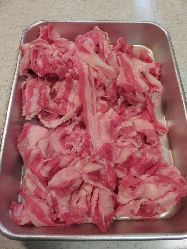 選用這種牛五花肉。