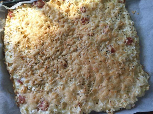 送進烤箱裡，以預熱250度的溫度烤10~15分鐘，請大家依照自已的烤箱調整時間。