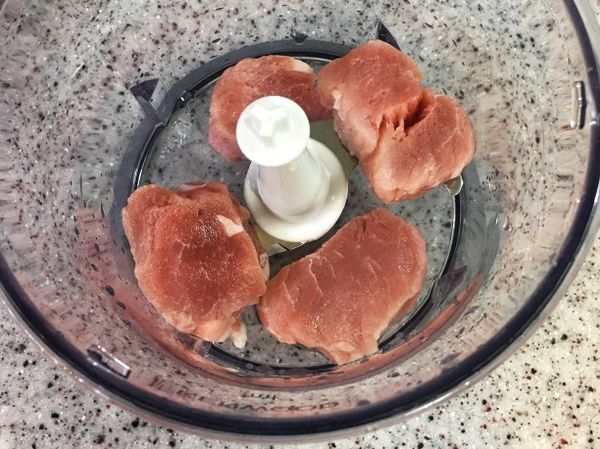 放入食物攪拌機中