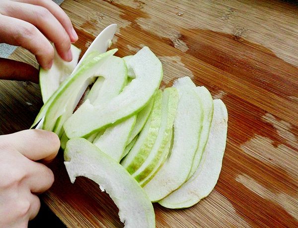 接著切薄片備用..