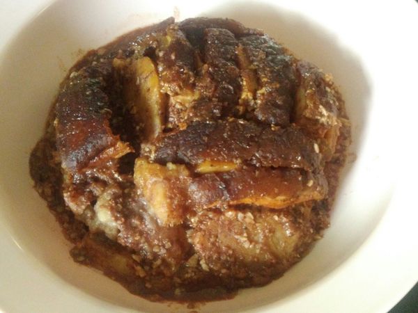 如果要吃时，就要从冰库拿出来，放冷藏室回软。蒸大约半小时，放稍微凉就可以倒扣。