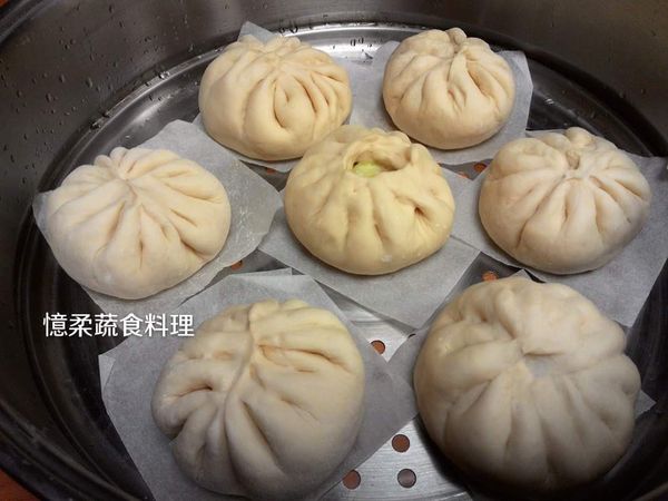 剛剛包好等待發酵