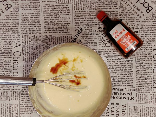 加入香草精提味