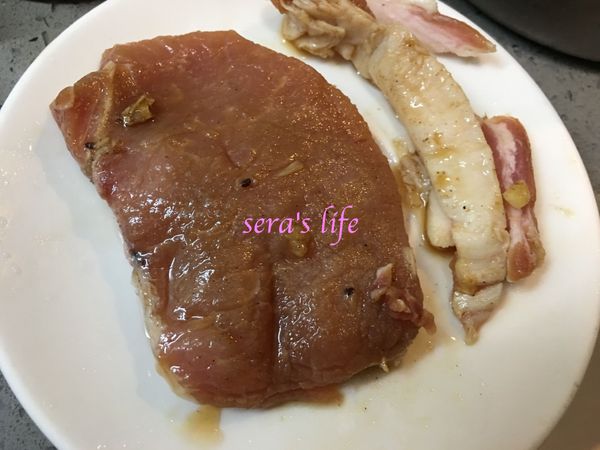 去除筋及肥肉