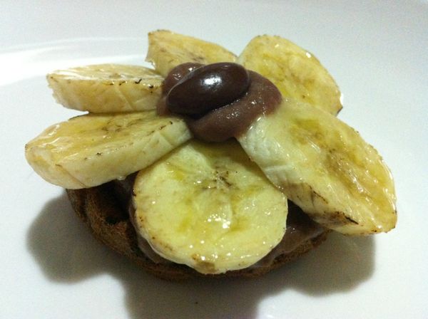 焦糖香蕉格子 大功告成囉。