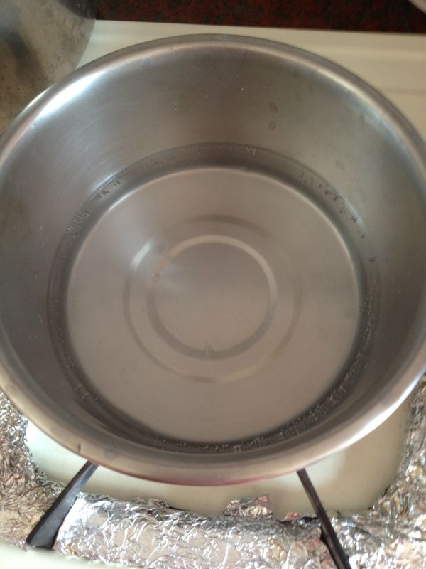 步驟8再將剩下來300ml的水煮滾熄火