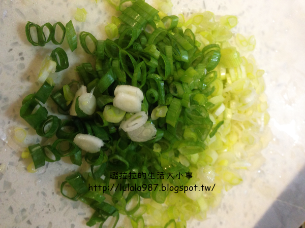 青蔥切末