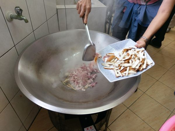 加入過水後的豆干