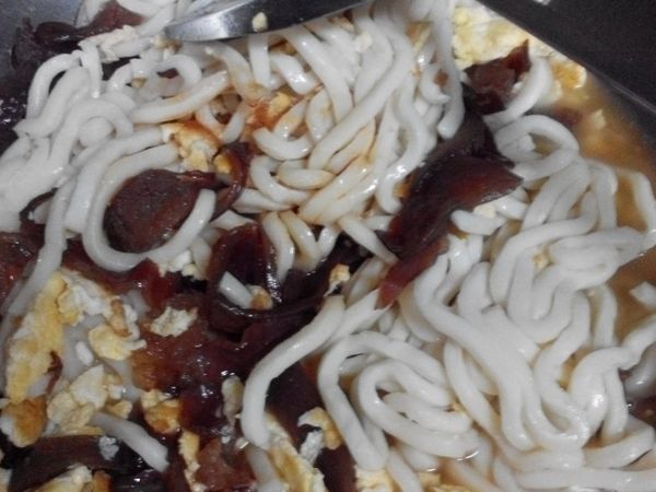 下調味料拌炒均勻