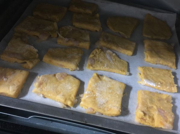 烤箱預熱150度 烤30分鐘