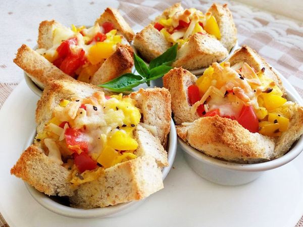 活力滿滿的可愛早餐~